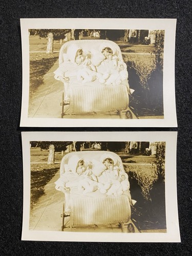 Twin children baby buggy - children,